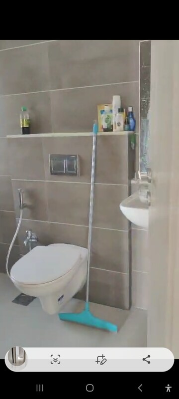 Bathroom in 2 BHK Apartment at Rustomjee Erika, Bandra East – for Rent