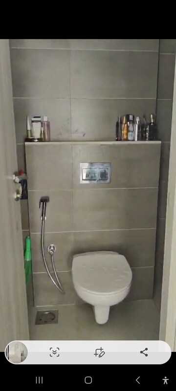 Bathroom in 2 BHK Apartment at Rustomjee Erika, Bandra East – for Rent