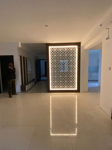 Living Room in 3 BHK Apartment at Rajapushpa Regalia, Kokapet – for Rent