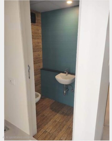 Bathroom in 1 BHK Apartment at Lodha Crown Quality Homes, Majiwada – for Sale