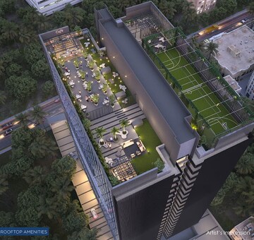 Balcony in  Office Space at Bhoomi 9 Business Bay, Malad West – for Sale