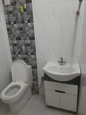 Bathroom in 2 BHK Apartment at Astha Lane Residents Welfare Association, Indrapuram – for Rent