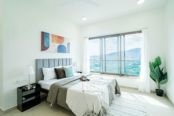 Bedroom in 2.5 BHK Apartment at Kalpataru Aura, Ghatkopar West – for Sale