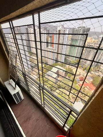 Balcony in 1.5 BHK Apartment at Akanksha Pioneer, Vartak Nagar – for Sale
