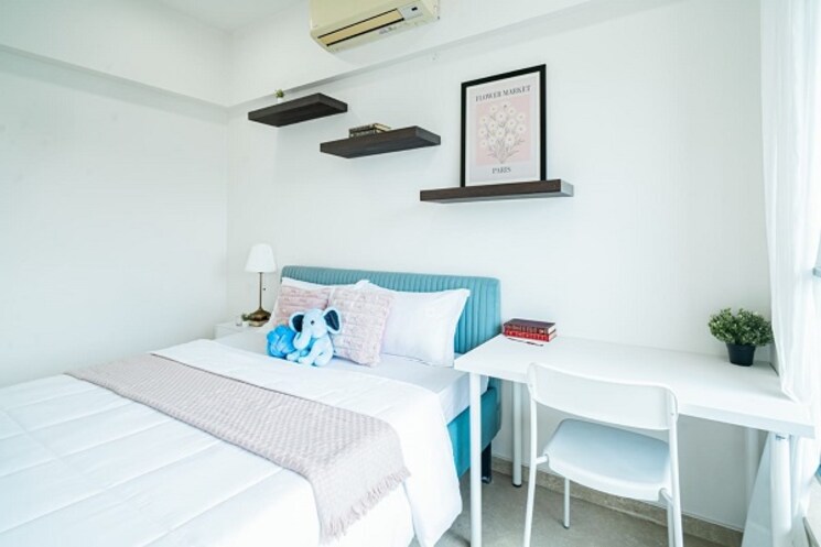 Bedroom, kalpataru-aura 2.5 Bedroom 1245 Sq.Ft. Apartment In Ghatkopar West Mumbai 9080053