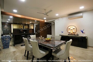 Living Room in 3 BHK Apartment at Jubilee Hills – for Sale