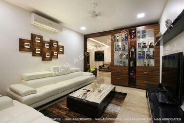 Living Room in 3 BHK Apartment at Jubilee Hills – for Sale