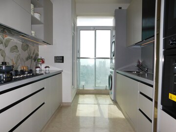 Kitchen in 3 BHK Apartment at Marathon Monte South, Byculla West – for Sale