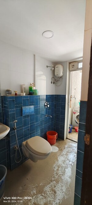 Bathroom in 2 BHK Apartment at Hubtown Greenwoods, Vartak Nagar – for Sale