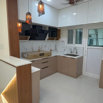 Kitchen in 3 BHK Apartment at Honer Aquantis, Nallagandla – for Rent
