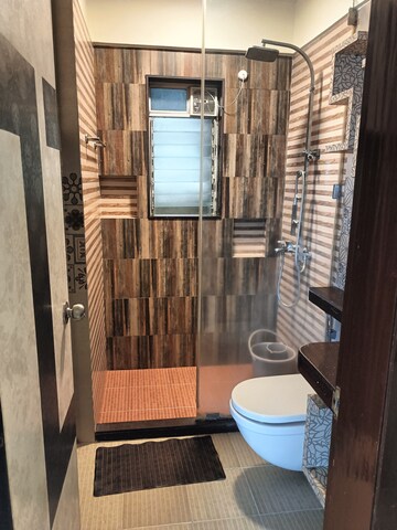 Bathroom in 2 BHK Apartment at Dosti Flamingos, Parel – for Rent