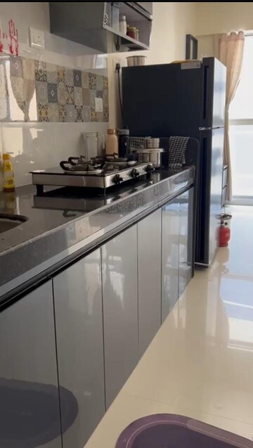 Kitchen in 1 RK Apartment at Marathon Neo Hills, Tembhipada – for Sale
