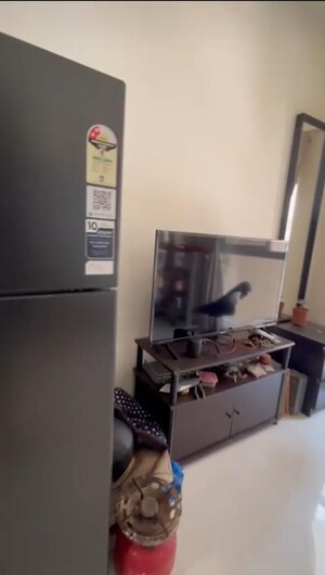 Living Room in 1 RK Apartment at Marathon Neo Hills, Tembhipada – for Sale