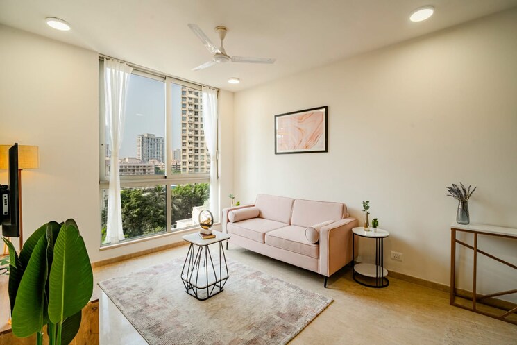 Living Room, hiranandani-atlantis 2 Bedroom 848 Sq.Ft. Apartment In Powai Mumbai 9080117