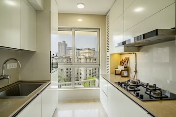 Kitchen in 2 BHK Apartment at Hiranandani Atlantis, Powai – for Sale