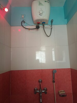 Bathroom in 3 BHK Apartment at Nisarg Akash, Pimple Nilakh – for Sale