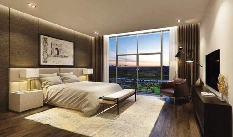 Bedroom, panchshil-towers 3.5 Bedroom 3000 Sq.Ft. Apartment In Kharadi Pune 9080301
