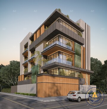 3 BHK Villa – Exterior View View at Anand Niketan - for Sale