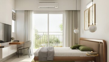 Bedroom in 2 BHK Apartment at Godrej Vistas, Vikhroli East – for Sale