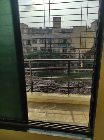 Balcony in 1 BHK Apartment at Omkar Puram CHS, Adai – for Sale