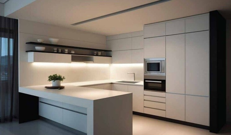 Kitchen, godrej-vistas 3 Bedroom 1435 Sq.Ft. Apartment In Vikhroli East Mumbai 9080388