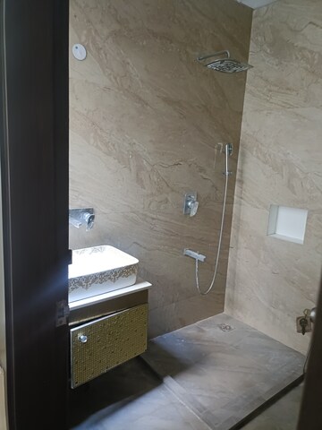 Bathroom in 4 BHK Villa at Landcraft Golflink Villas, Pandav Nagar – for Sale