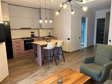 Kitchen in 4 BHK Builder Floor at Anand Niketan – for Sale