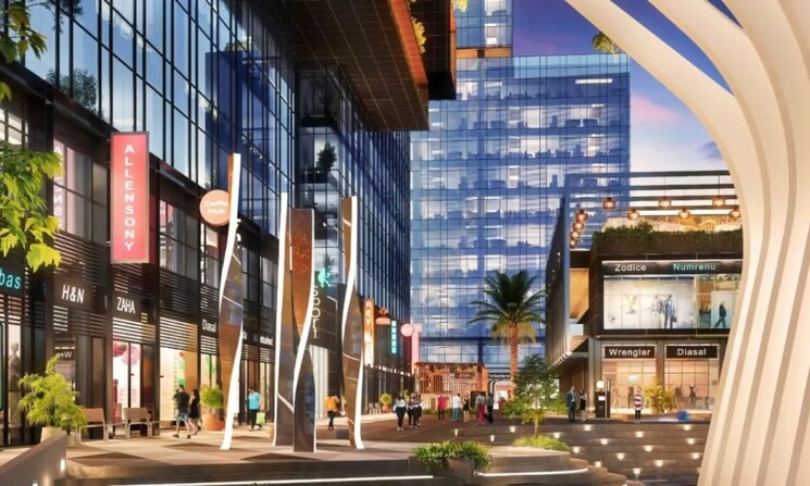 Exterior View, gygy-mentis Commercial Office Space 600 Sq.Ft. In Sector 140 Noida Noida 9080424