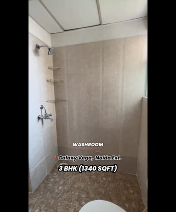 Bathroom in 3 BHK Apartment at Galaxy Vega, Tech Zone 4 Greater Noida – for Sale