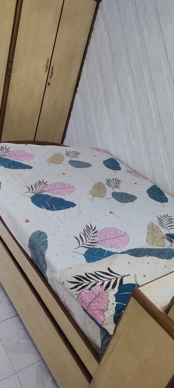 Bedroom in 2 BHK Apartment at Vasant Mandar CHS, Vasant Vihar – for Rent
