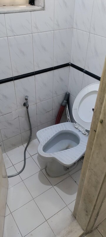 Bathroom in 2 BHK Apartment at Vasant Mandar CHS, Vasant Vihar – for Rent