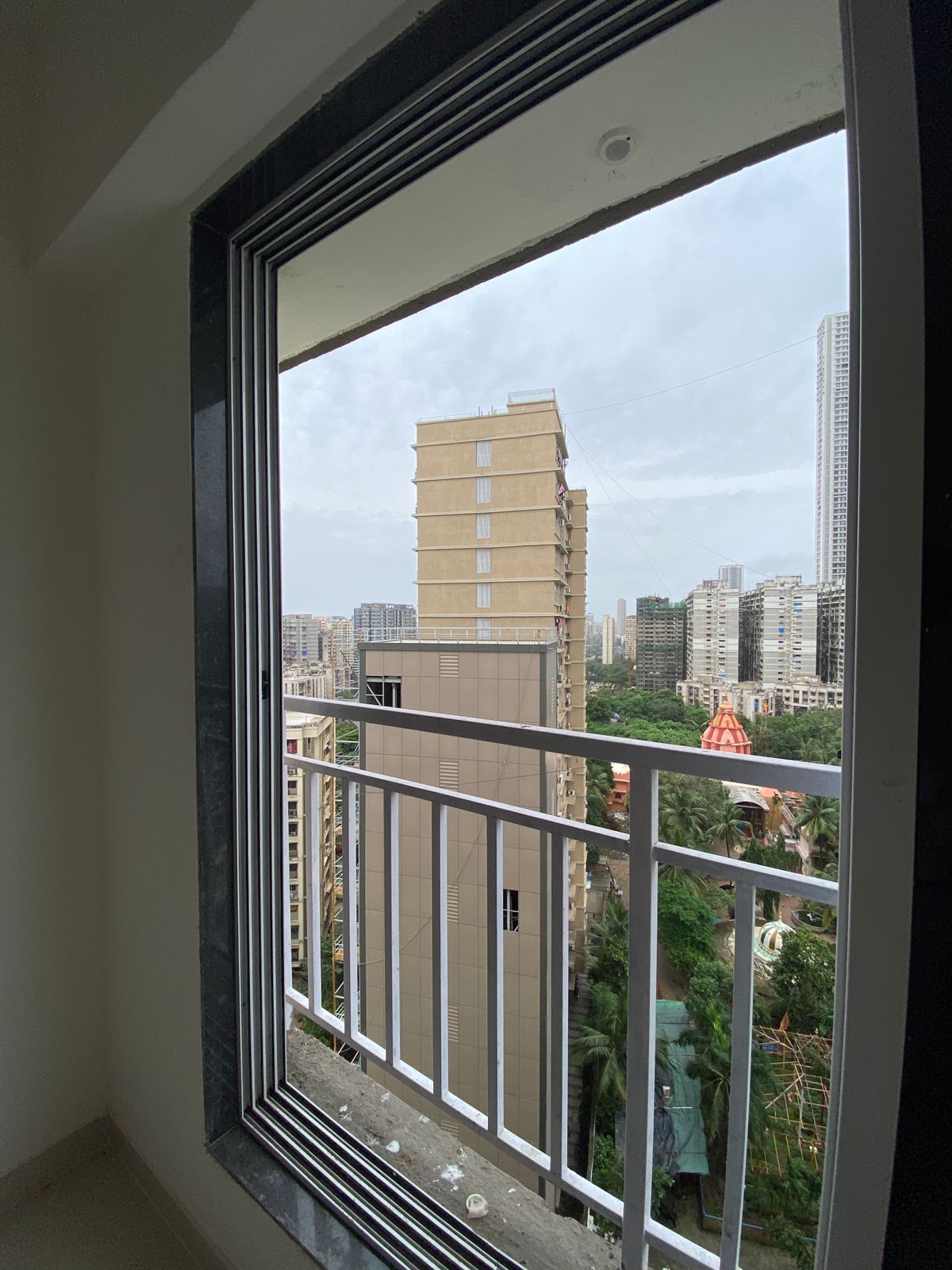 Balcony in 1 BHK Apartment at DGS Sheetal Tapovan, Malad East – for Sale