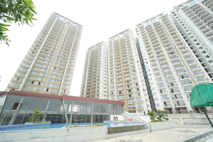 Exterior View, presithum-phase-ii 3 Bedroom 1440 Sq.Ft. Apartment In Sector 25 Yamuna Expressway Greater Noida 9080701
