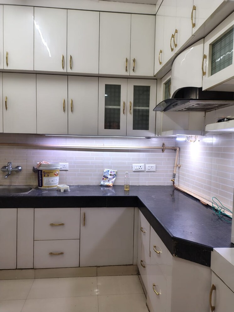 Kitchen, kw-srishti-phase-ii 2.5 Bedroom 1240 Sq.Ft. Apartment In Raj Nagar Extension Ghaziabad 9080946