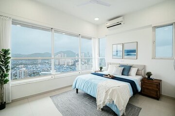 Bedroom in 2 BHK Apartment at Kalpataru Crest, Bhandup West – for Sale
