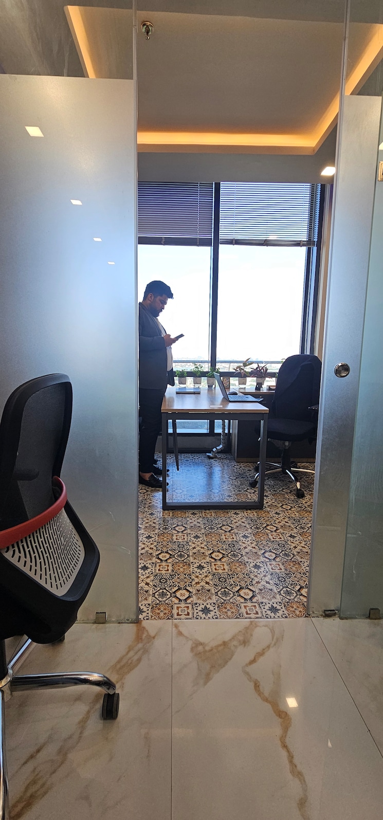 Kitchen, svh-83-metro-street Commercial Office Space 584 Sq.Ft. In Sector 83 Gurgaon 9080879