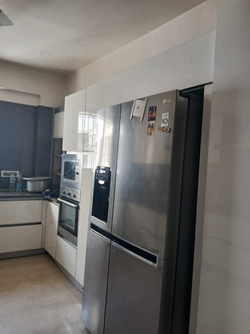 Building Lobby in 3.5 BHK Apartment at Nyati Meadows, Wadgaon Sheri – for Rent