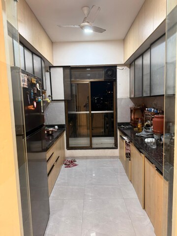 Kitchen in 3 BHK Apartment at Prabhadevi – for Rent