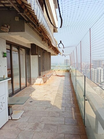 Balcony in 4 BHK Apartment at Oberoi Realty Sky Heights, Andheri West – for Sale