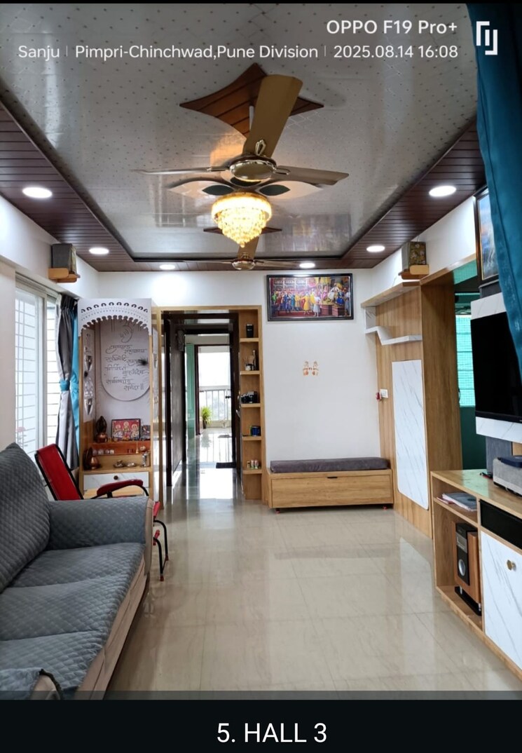 Living Room, sai-elouera 2 Bedroom 1018 Sq.Ft. Apartment In Wakad Pune 9081079