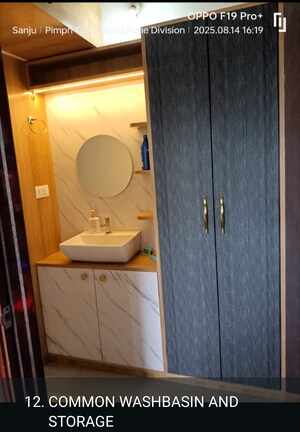 Bathroom in 2 BHK Apartment at Sai Elouera, Wakad – for Sale