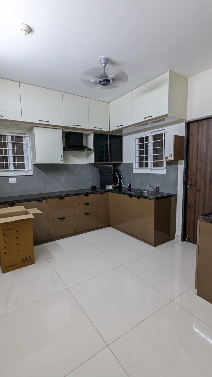 Kitchen, my-home-tridasa 3 Bedroom 1840 Sq.Ft. Apartment In Tellapur Hyderabad 9081154