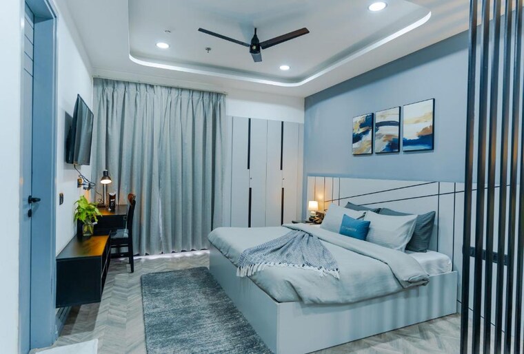 Bedroom, laxmi-garden-gurgaon 4 Bedroom 502 Sq.Yd. Builder Floor In Sector 10a Gurgaon 9081150