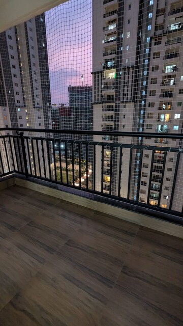 Balcony in 3 BHK Apartment at My Home Tridasa, Tellapur – for Rent