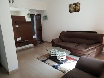Living Room in 2 BHK Apartment at Satyam Serenity, Wadgaon Sheri – for Sale