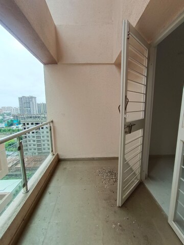 Balcony in 2 BHK Apartment at Urban Skyline Phase 1, Ravet – for Rent