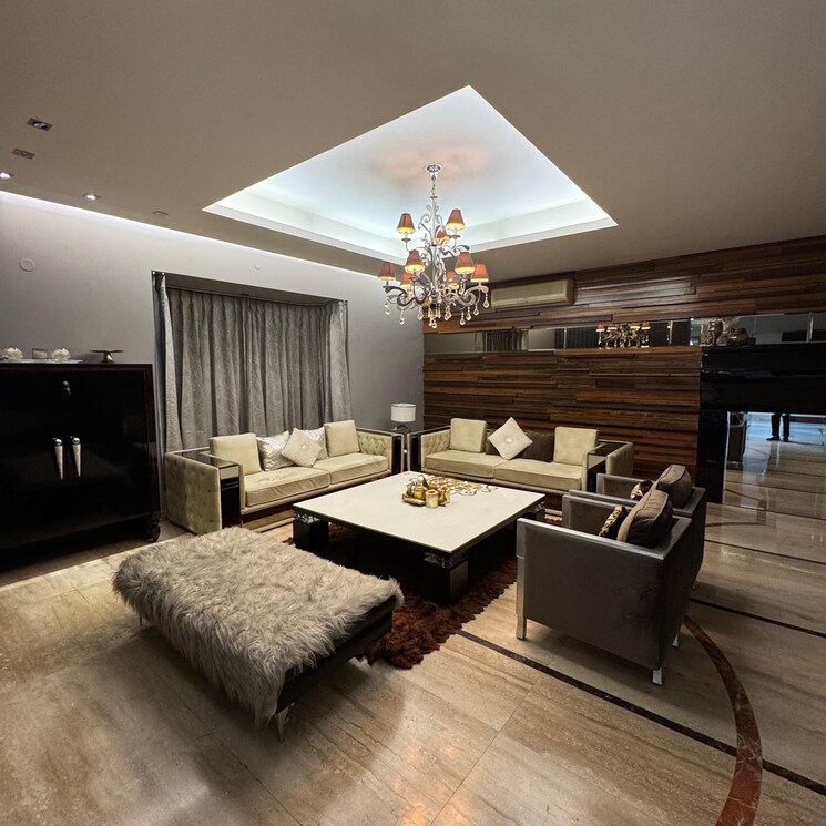 Living Room, gold-souk-golf-links-plots 6+ Bedroom 7371 Sq.Ft. Villa In Laxmi Mod Colony Gurgaon 9081208