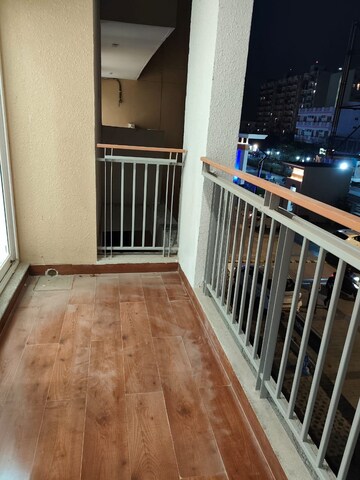 Balcony in 3.5 BHK Apartment at Rishita Manhattan, Gomti Nagar – for Rent