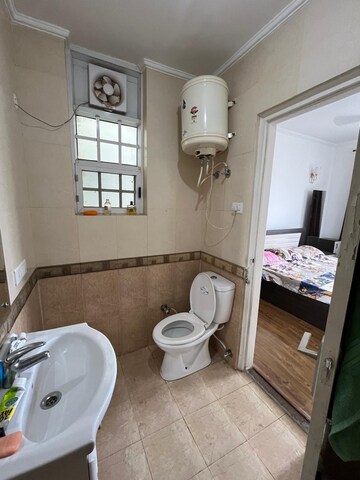 Bathroom in 2.5 BHK Apartment at Kamyana Bharari Road – for Sale