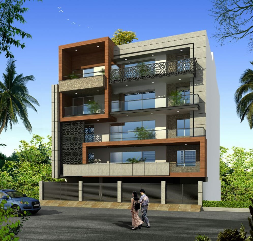 4 BHK Builder Floor For Rent in Sushant Lok I